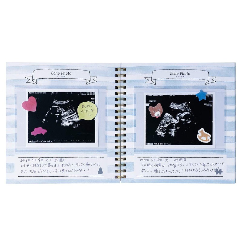 Marks PB-AL02-A Maternity Album Animal Embroidered Rabbit