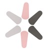 Mikinona 6Pcs Leather Scissor Protective Case Portable Scissor Cover for