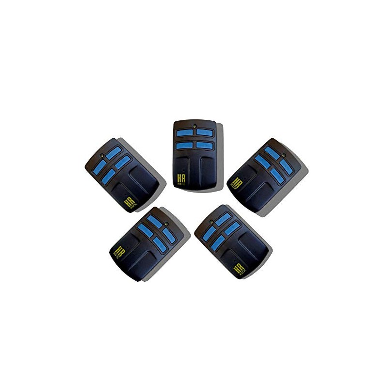 Pack of 5 universal garage remote control HR MATIC MULTI