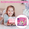 Kit de Contenedor transparente Iluminado Niños,Kit de Manualidades para Niña,transparente