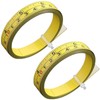 2 Packs Self Adhesive Measuring Tape, Steel Peel and Stick
