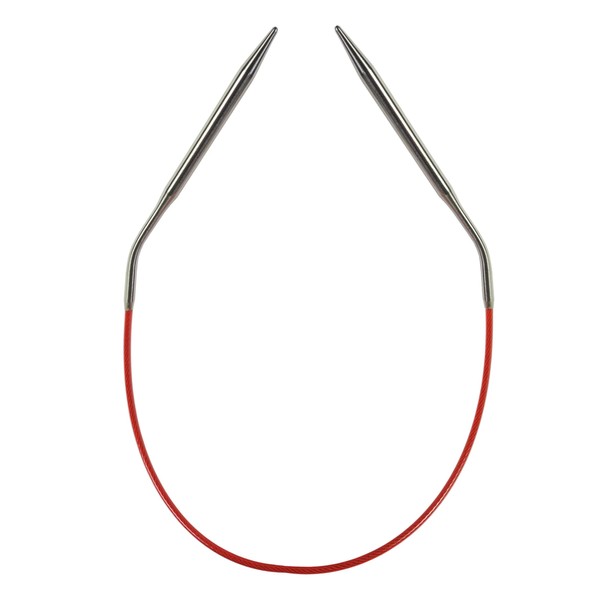 ChiaoGoo Red Circular 12 inch (30cm) Stainless Steel Knitting Needle