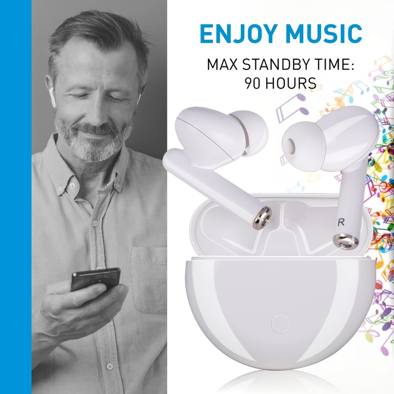 Bluetooth Headphones with Microphone Grundig