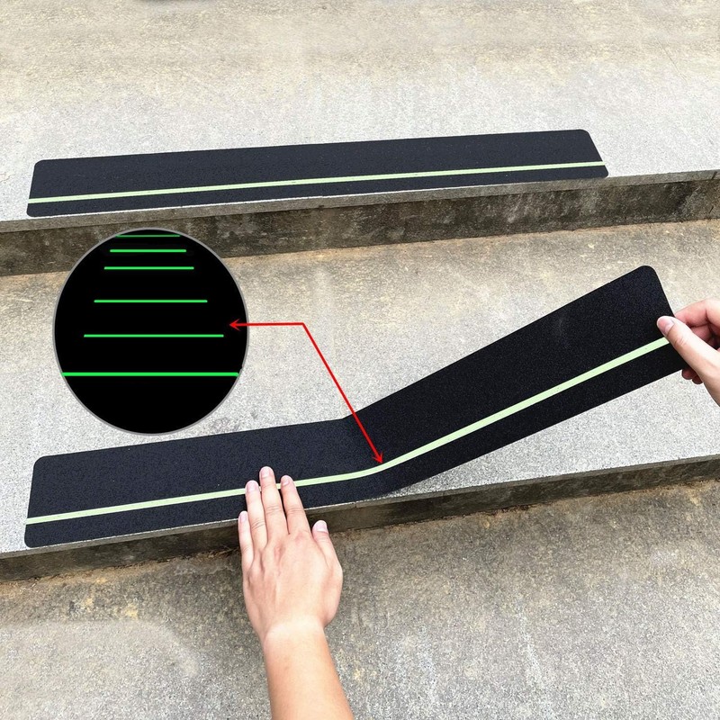 CARGEN Non Slip Grip Tape with Glow in Dark Stripe,