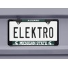 Elektroplate Michigan State Alumni Black License Plate Frame