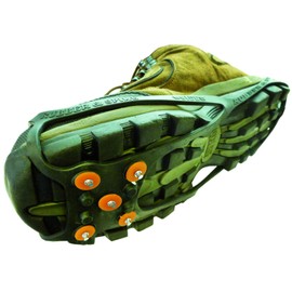 Snow 'N' Go Deluxe Shoe Snow Grips - Black, Large (6.5-11.5)