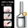 Vishine Gel Polish 3 in 1 Nail Glue Base Gel