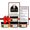 Moroccan Assortment Set - Contains: 4 Assorted Plastic Jars (1