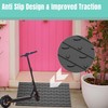 BESEA 1.5" inch Threshold Ramp Rubber Wheelchair Ramp, No-Slip Surface