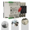 Dual Power Automatic Transfer Switch NLQ4-125/3P 100A 220V AC Automatic