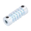 6mm Worm Gear Shaft D Hole Stainless Steel 1.5 Modulus