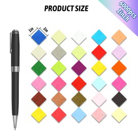 CCINEE 6000 Pcs 1 Inch Tissue Paper Squares, 30 Assorted Colors Art Rainbow Tissue Paper Multicolor Tissue Mosaic Squares for Arts Craft Classroom DIY Project Scrapbooking Party Supply