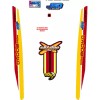 JUST SLED WRAPS SKI DOO SNOWMOBILE REV BLAIR MORGAN 04 FACTORY REPRODUCTION DECAL KIT HOOD ONLY