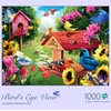 Buffalo Games - Garden Birdhouse - Rompecabezas de 1000 Piezas