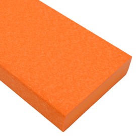 BuyPlastic Tangent Poly Lumber - Bright Orange, 1x4 (0.75" x 3.5"), 36" L