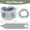 EULANT Inflatable Travel Pillow for Neck Support,Blow Up Neck Pillows