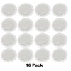 4" Round Plastic Louver Soffit Air Vent Reptile Screen Grille