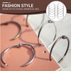 FERCAISH Large Binder Rings 6cm, 10 Pack 2.3 Inch Book
