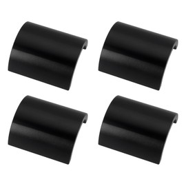 VGOL 1 Pair 1 1/8 Inch 28 mm to 7/8 Inch 22 mm Pit Bike Handlebar Reducers Change from Fatbar to 7/8 Inch Riser Handlebar Spacers Clamp Conversion Washers Black