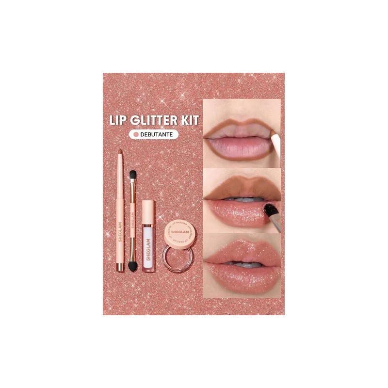 Sheglam Lip Dazzler Kit De Brillo Labial - Debutante
