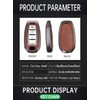 TECART 5-button Car Key Fob Cover Fit For Infiniti Key