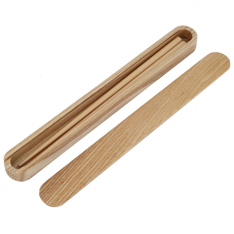 Reusable Wooden Chopsticks Portable Tableware Gift Set Kitchen Utensils for