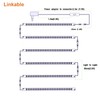 Led Light Strips Kit, (6) 12'' Linkable Light Bars +