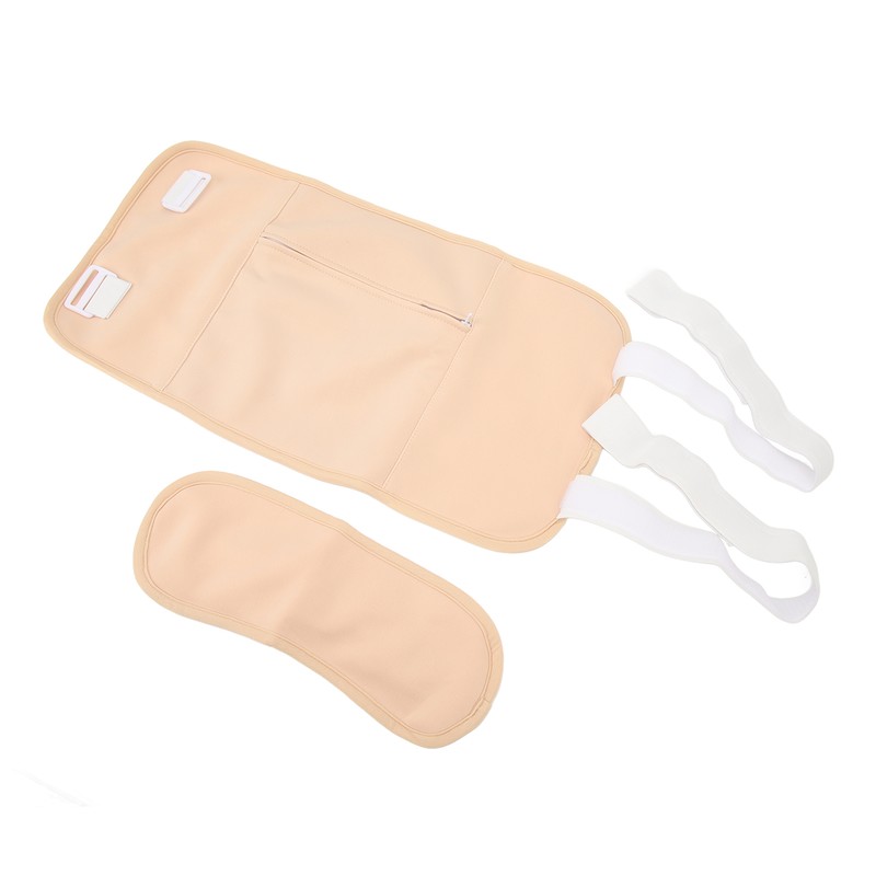 Waist Neck Castor Oil Wrap Reusable Washable Leakage Proof Soft