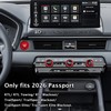 DvlynAuroa for Honda Passport Accessories 2026, 5pcs Aluminum Alloy Trim
