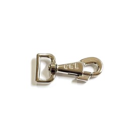 Church Products UK 1"/25mm Heavy Duty Swivel Trigger Clips/Hooks Fluted Nickel Plated for 25mm Webbings Dog Leads Straps Bags x 5