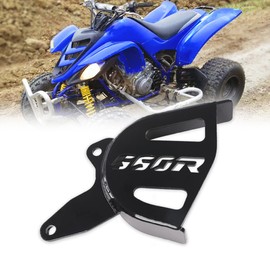 G-PLUS Chain Guide Sprocket Cover Guard Compatible with Yamaha Raptor 660R 2001 2002 2003 2004 2005 Chain Saver Guard Powder Coated Black 5LP154210100 5LP174660000