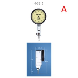 Dial Test Indicator 0.01mm/0.002mm High Precision Measurement Industrial Indicators
