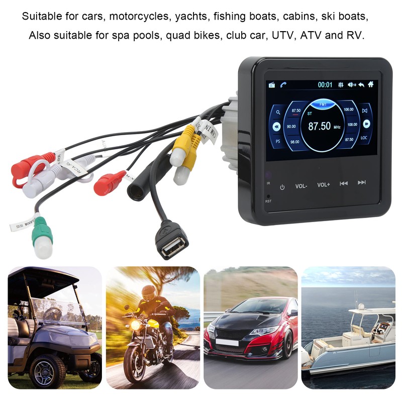 5in Bluetooth MP5 Player Car Stereo Receiver FM AM Radio