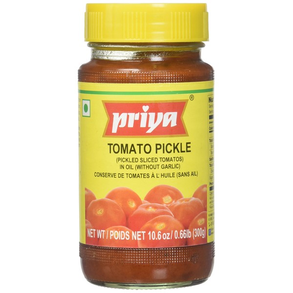 Priya Tomato Pickle without Garlic (300 g)