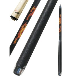 Champion Dragon Pool Cue Stick with Predator Uniloc Joint or 5/16/X18 Joint, Low Deflection Shaft, Kamui Tip or Tiger tip, Retail Price $225.00 (DL4 Black Dragon cue Uniloc Joint, 12.75mm, 19oz)