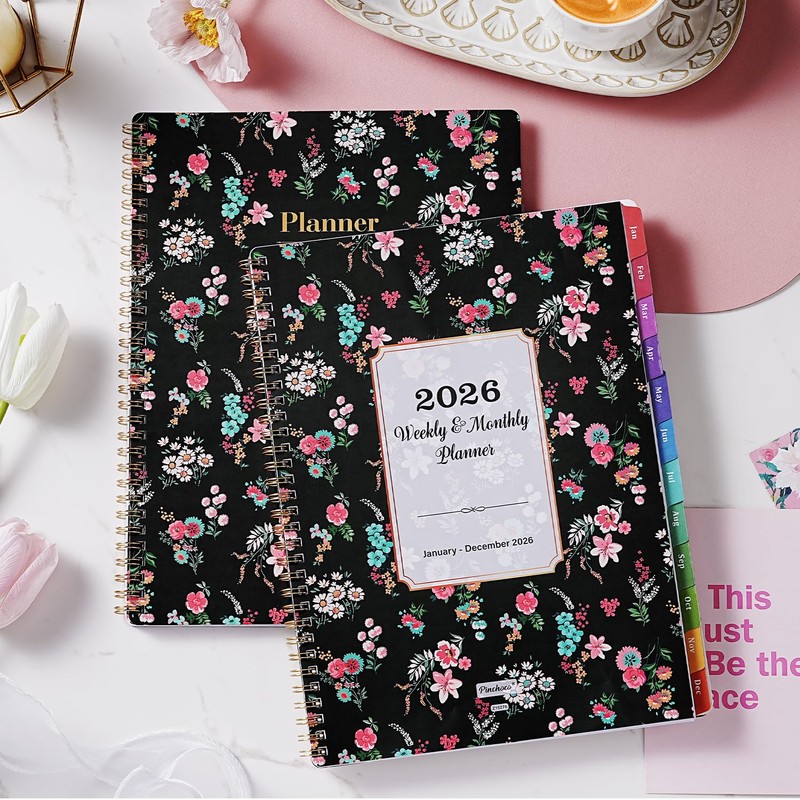 2026 Planner - Planner 2026 Weekly and Monthly, January 2026