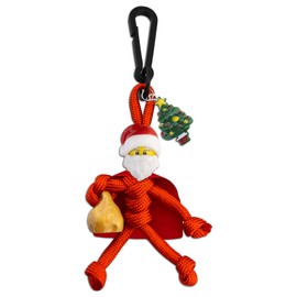 OEHEDOU Christmas Keychain Christmas Tree Decorations Christmas Decorations For Tree Christmas Tree Ornaments Santa Claus Decoration Santa Ornaments For Christmas Tree Secret Santa Gifts