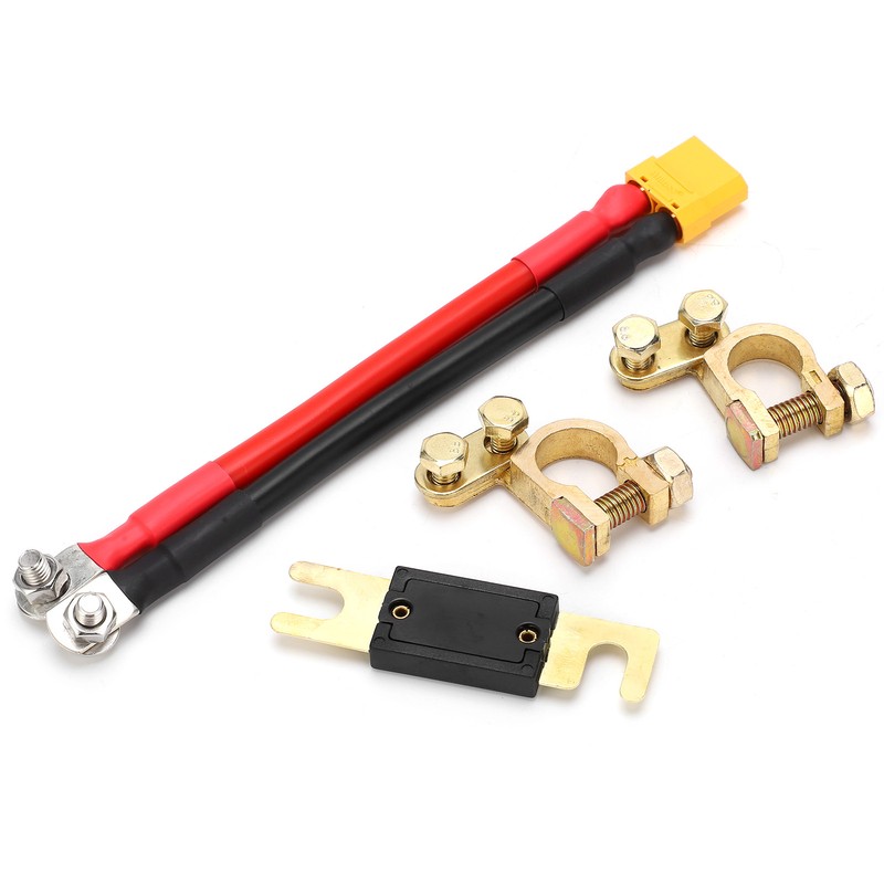 Car Battery Connection Kit XT90 Extension Cord Spot Welder Battery