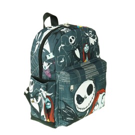 KBNL Nightmare Before Christmas 12inch Deluxe All Over Print Daypack A21333 Medium
