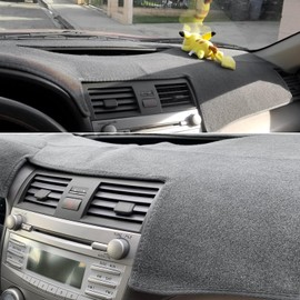 REMOCH Dash Cover for Toyota Camry Accessories 2007 2008 2009 2010 2011 Custom Fit Dashboard Cover Mat Pad (Dark Gray)