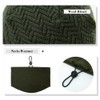 TOP-EX Winter 2 Piece Wool Knit Hat & Scarf Set
