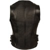 Milwaukee Leathter LV1911 Ladies Vest with Side Belt Adjusters