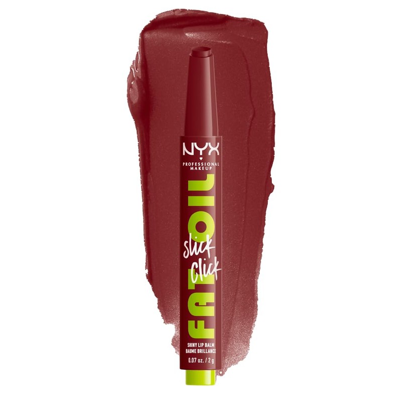 NYX Fat Oil Slick Click Brillo Labial, Tono In a