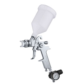 Valu-Air H827-B 20Oz HVLP Gravity Feed Air Spray Gun with Regulator (1.4mm Nozzle)