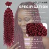 Bafamiya Deep Curly Braiding Human Hair 11A Curly Human Hair