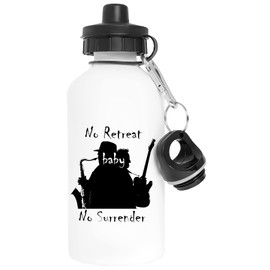 Words of the Wise Aluminium White Water Bottle with Screw Cap White Water Bottle with Screw Cap