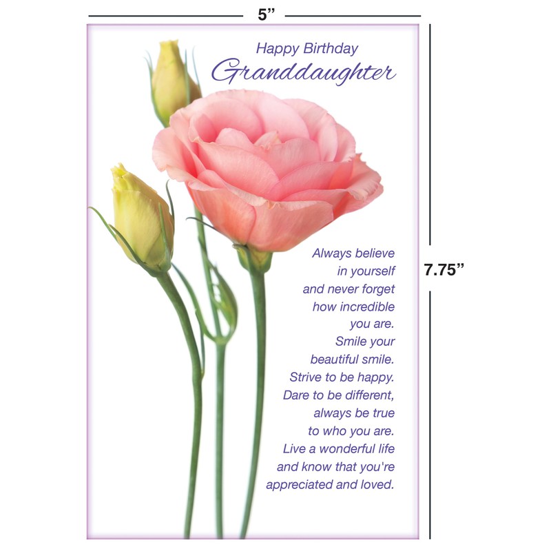 Chuck's Card-O-Rama Chuck's Card-O-Rama - Granddaughter Birthday Card - You