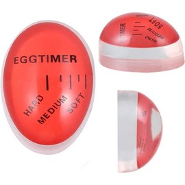 PURANEX 1 Pcs Colour Changing Egg Timer – Perfect Soft, Medium, Hard Boiled Egg Doneness Indicator – Kitchen Gadget, Heat-Resistant, Easy-to-Read, Fun & Practical Cooking Tool for Breakfast Lovers