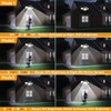 Solar Motion Sensor Outdoor Lights - 3000LM 236LEDs Outdoor Motion