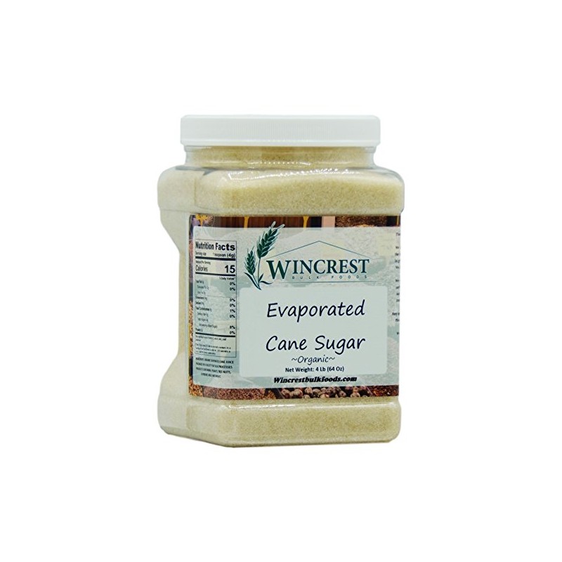 Organic Evaporated Cane Juice Sugar - 4 Lb Tub